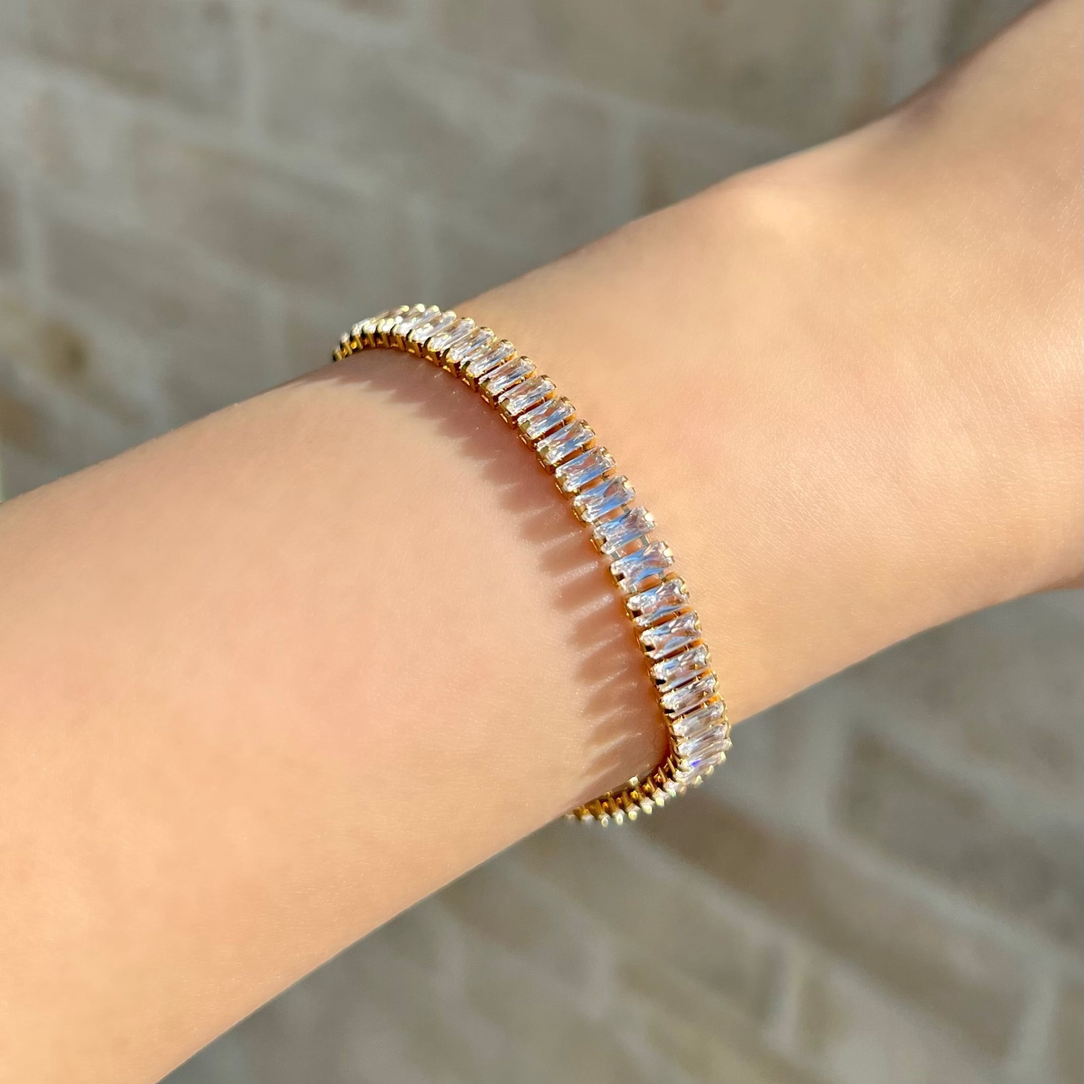Baguette Tennis Bracelet