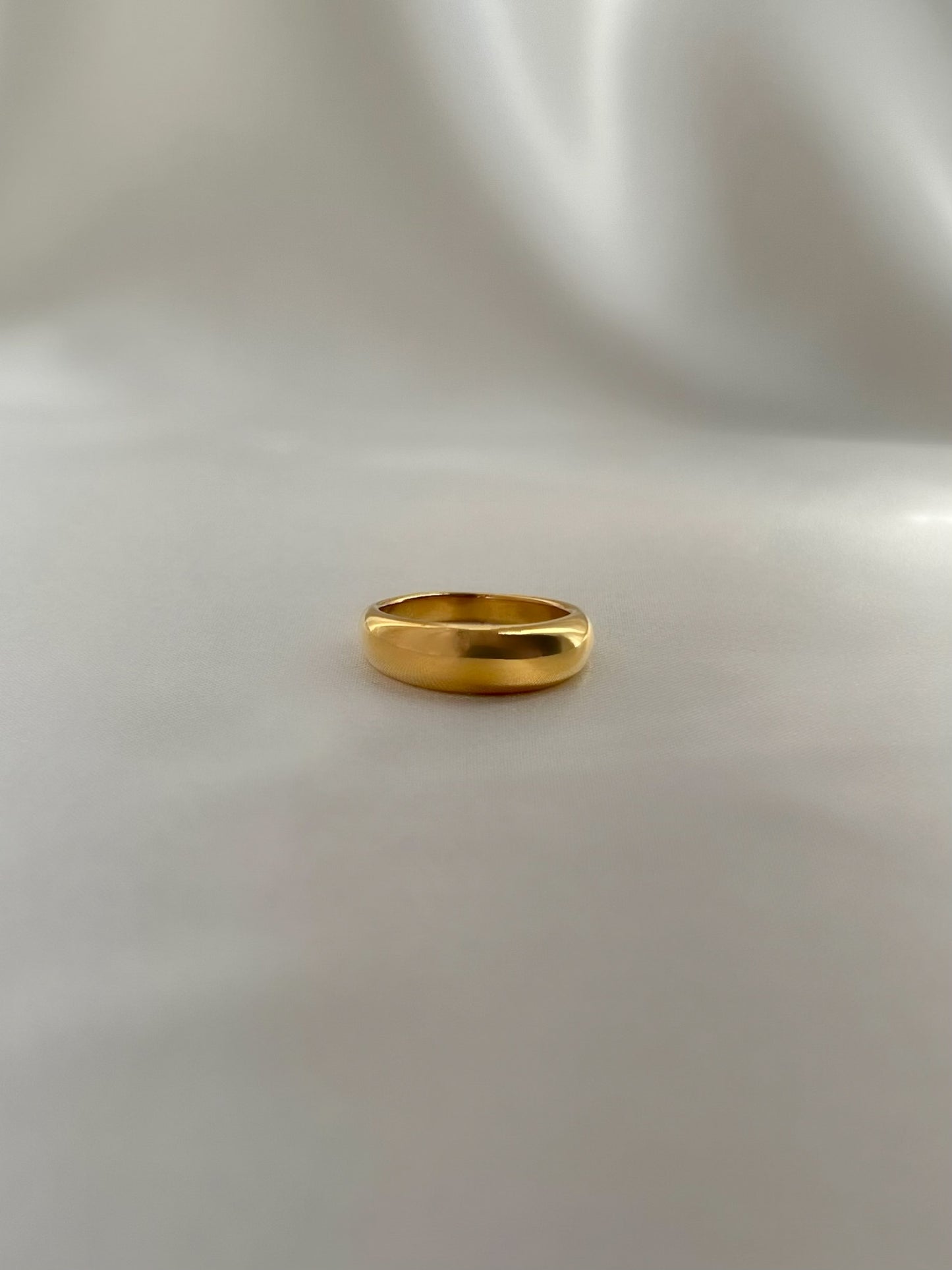 Julia Gold Dome Ring