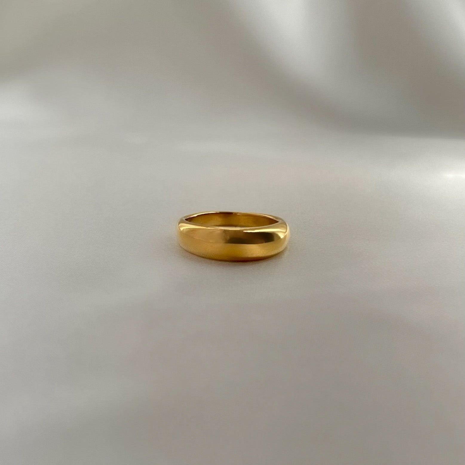 Julia Gold Dome Ring