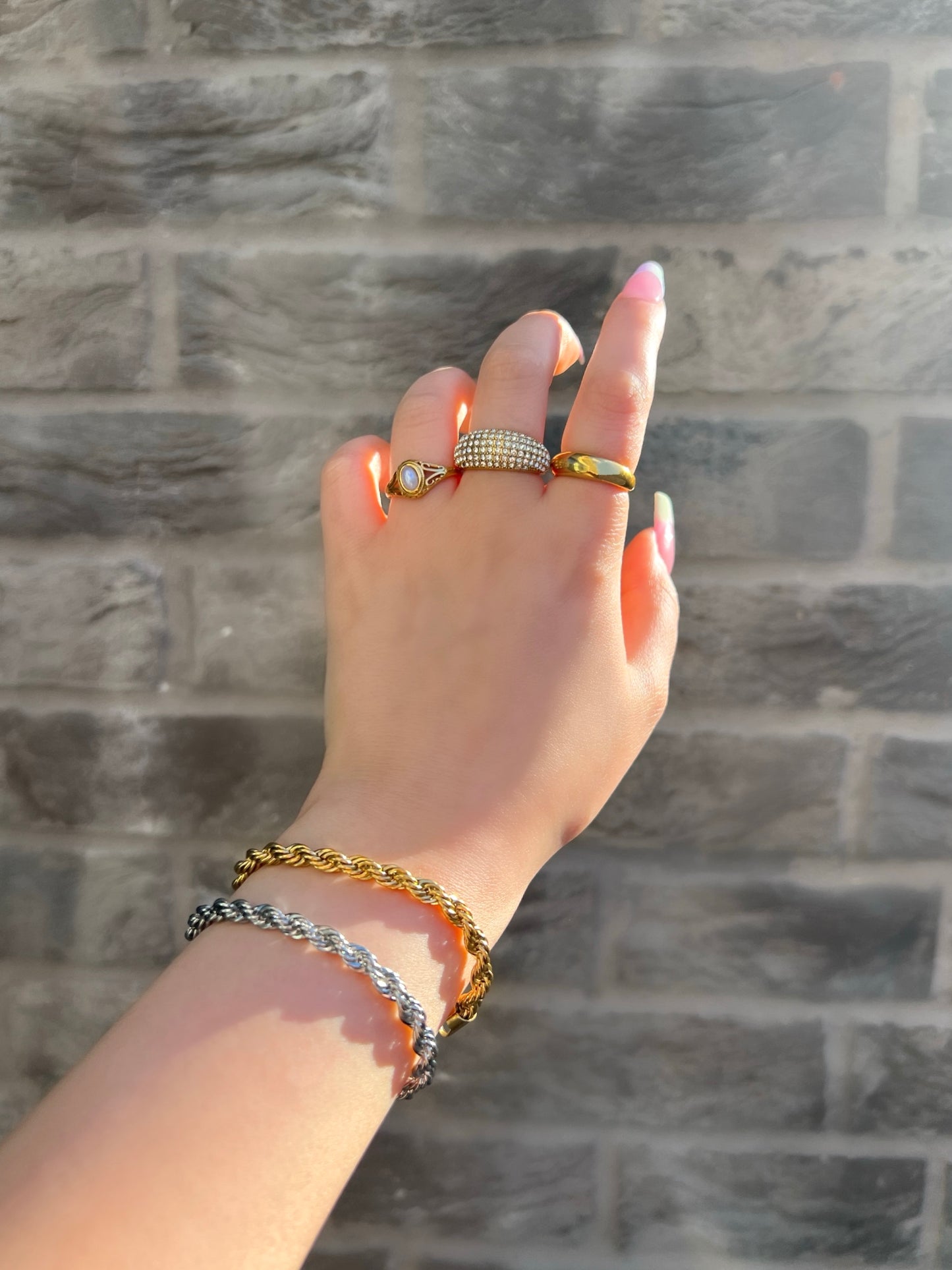Julia Gold Dome Ring