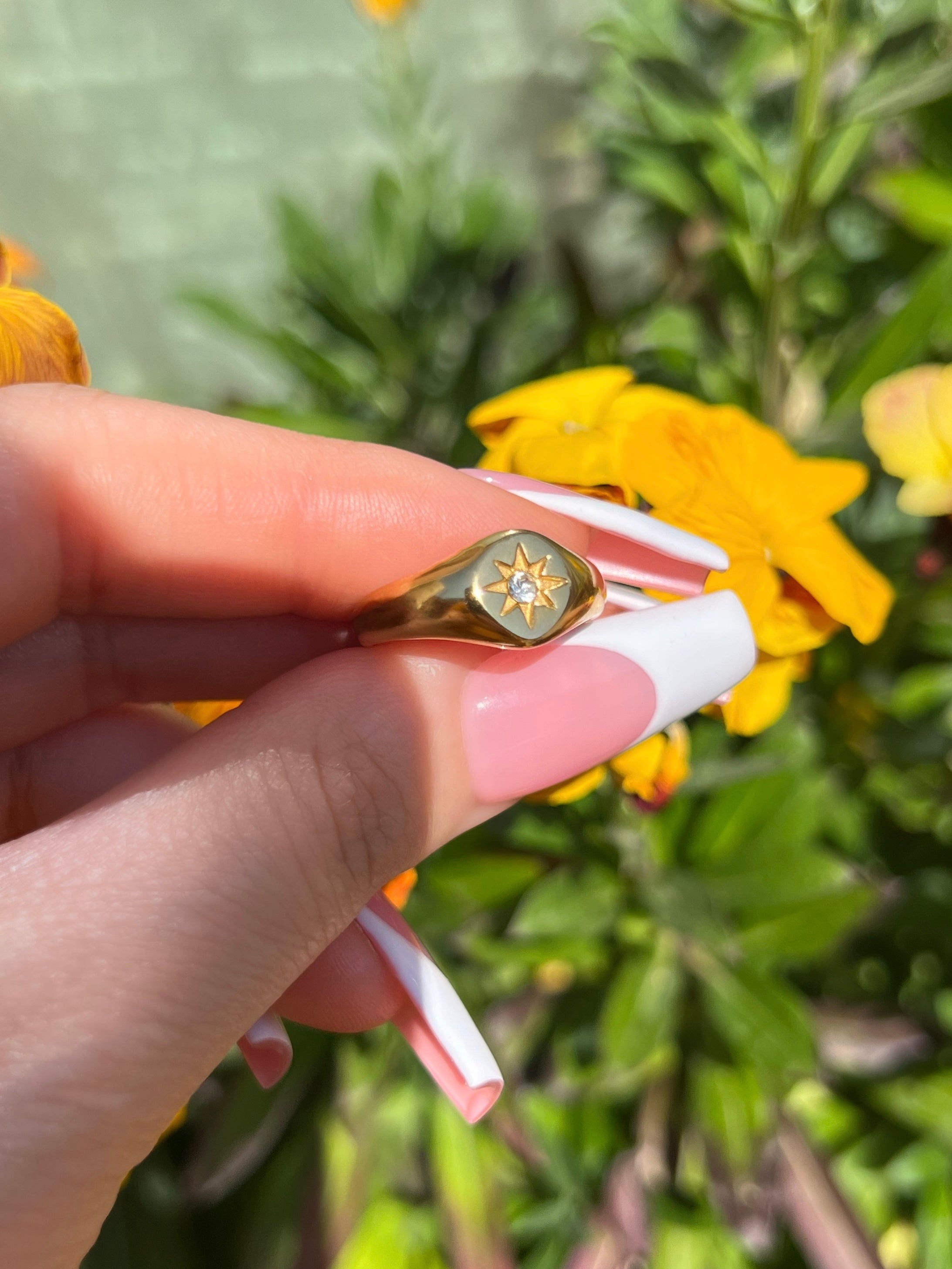 Starlight Signet Ring