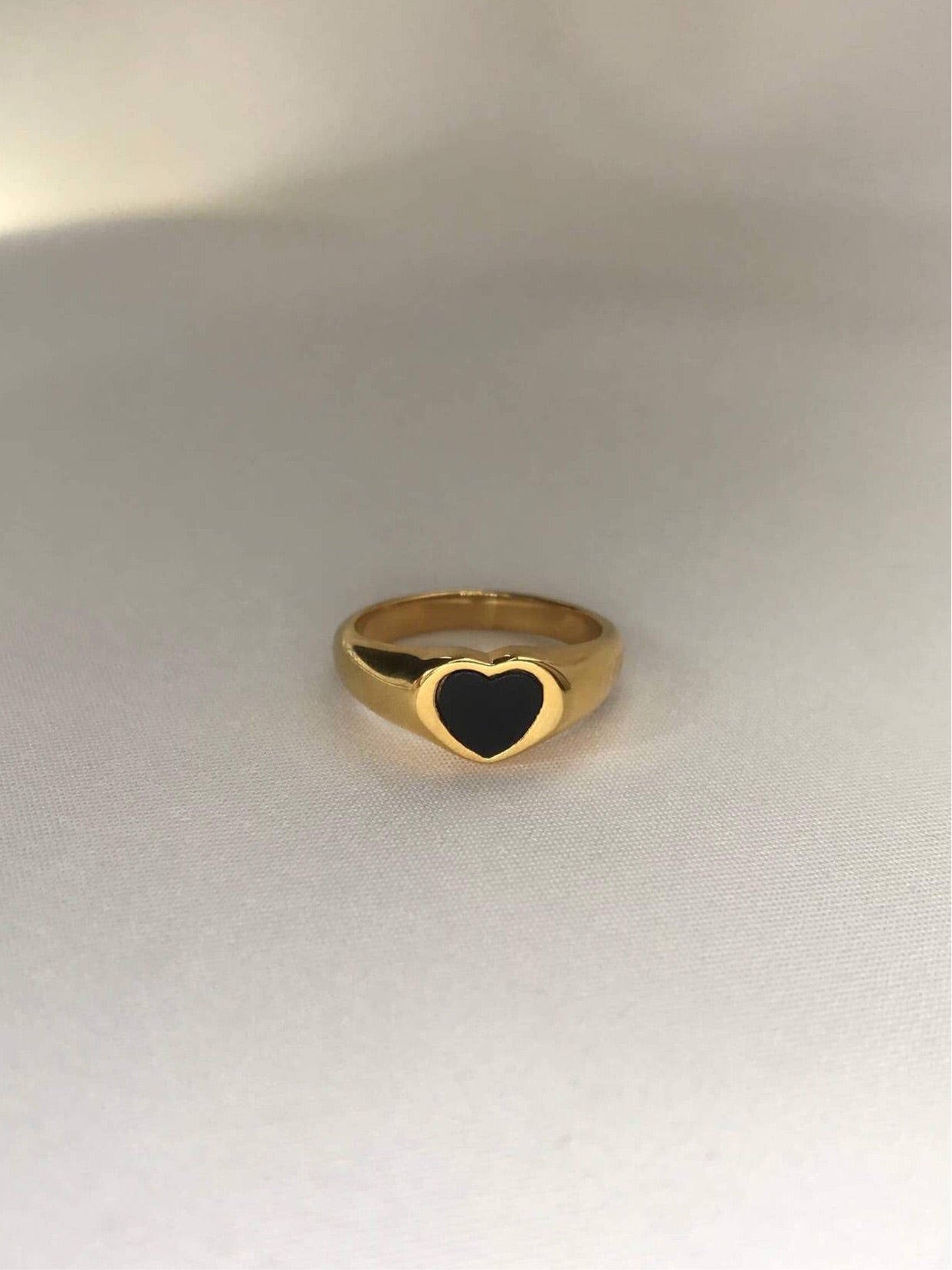 Black Heart Ring