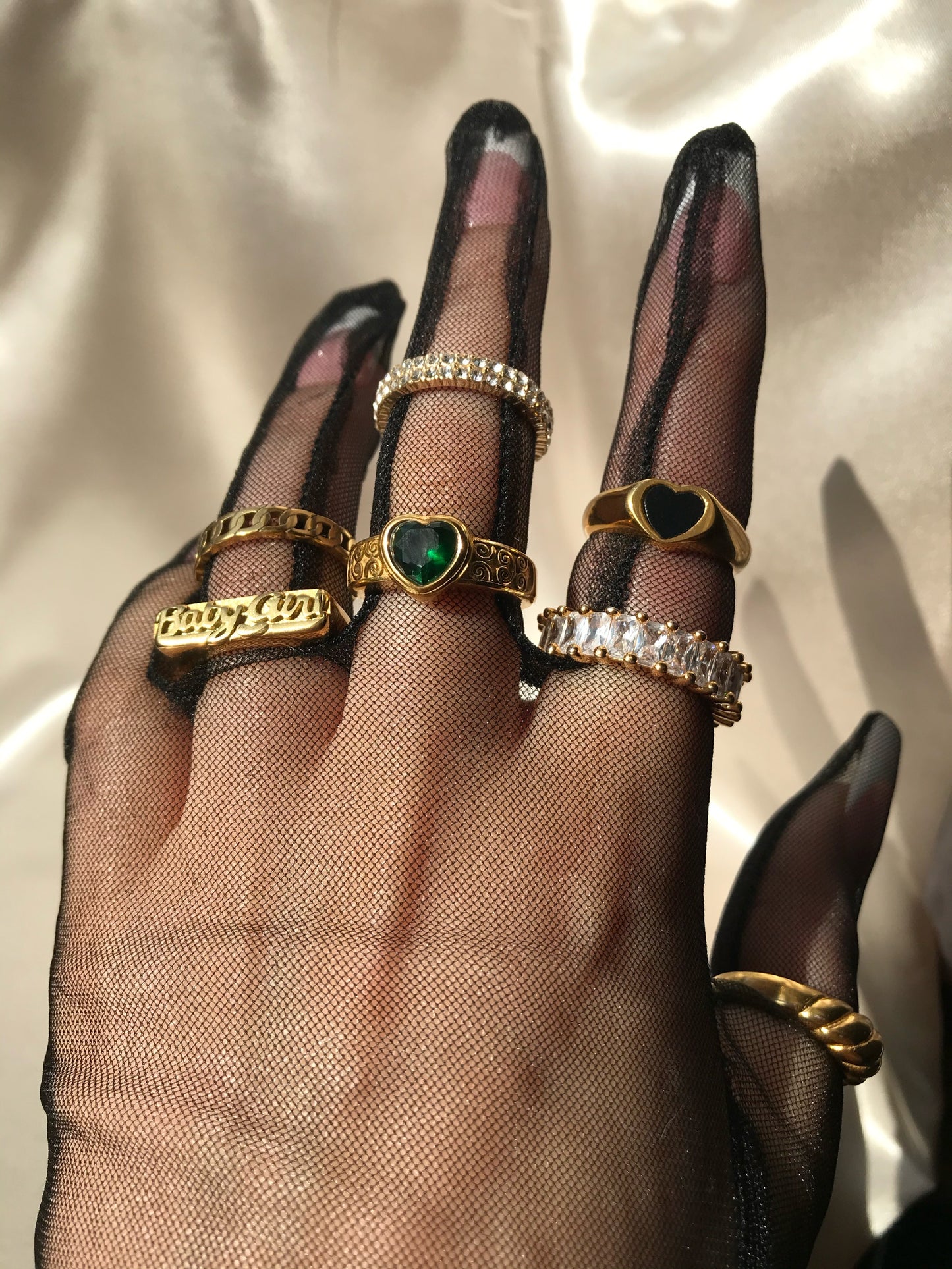 Black Heart Ring